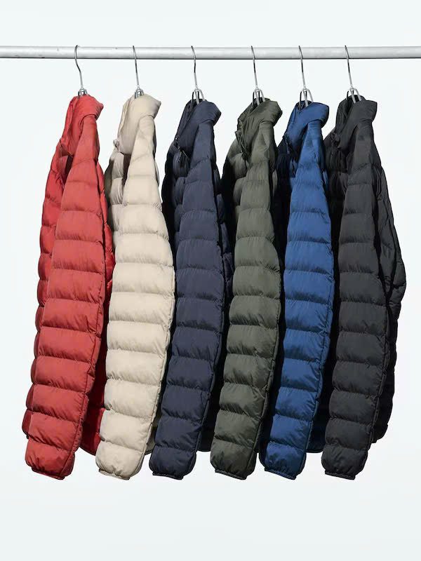 Áo khoác phao Puffteck siêu nhẹ, Chống nước, Chống tĩnh điện, có túi gấp gọn chính hãng Uni 479755