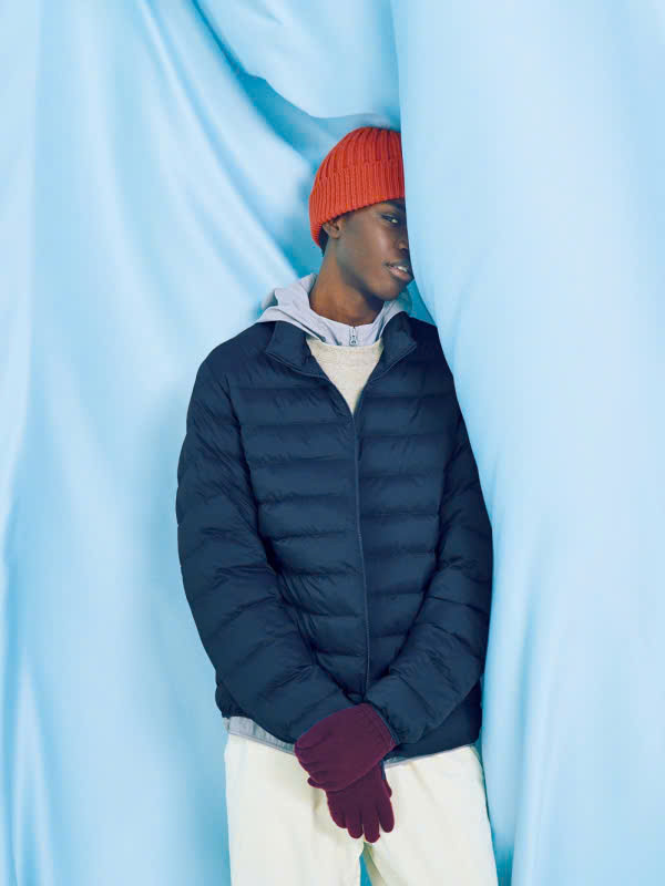 Áo khoác phao Puffteck 2025 siêu nhẹ, Chống nước, Chống tĩnh điện, có túi gấp gọn chính hãng Uni 479755