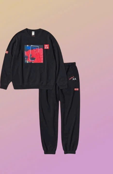 Áo nỉ thể thao KAWS + Warhol tennis, pickleball chính hãng UniqIo -476120-476119