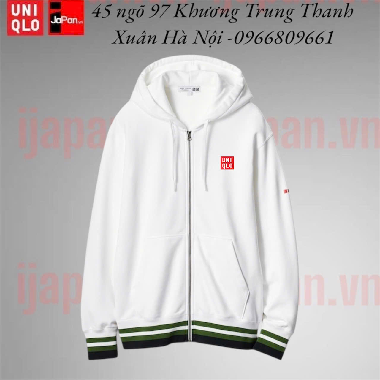 Áo nỉ tennis Uniqlo Federer 2023 - 465864