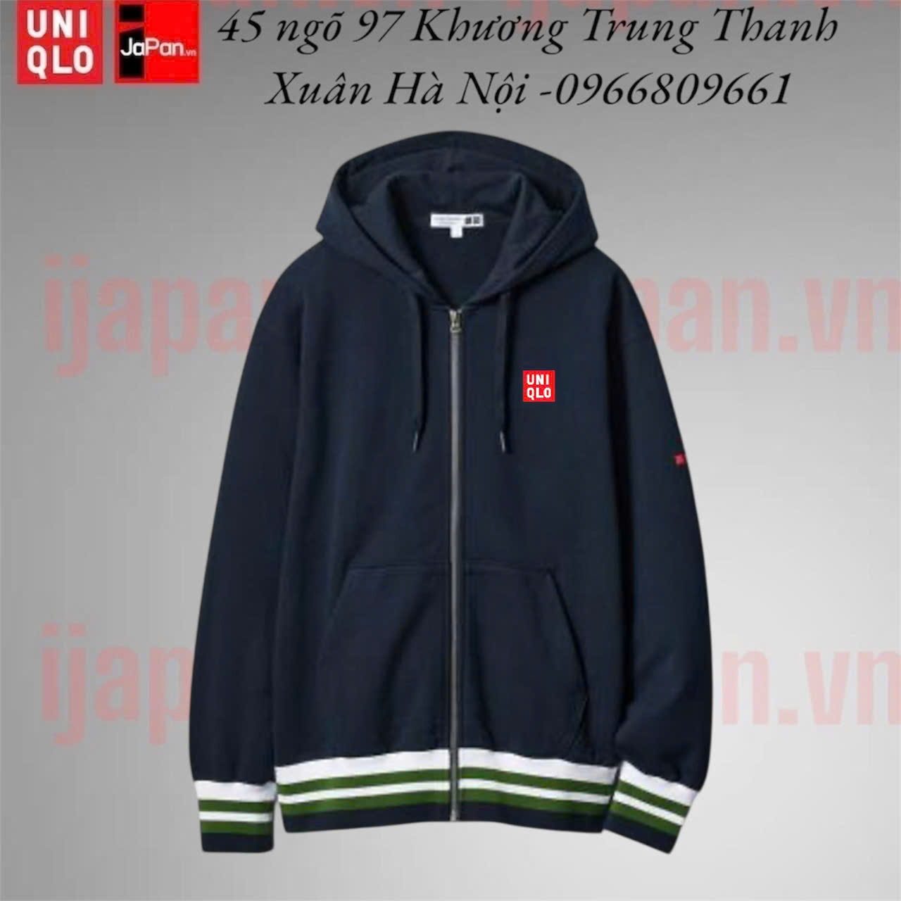 Áo nỉ tennis Uniqlo Federer 2023 - 465864