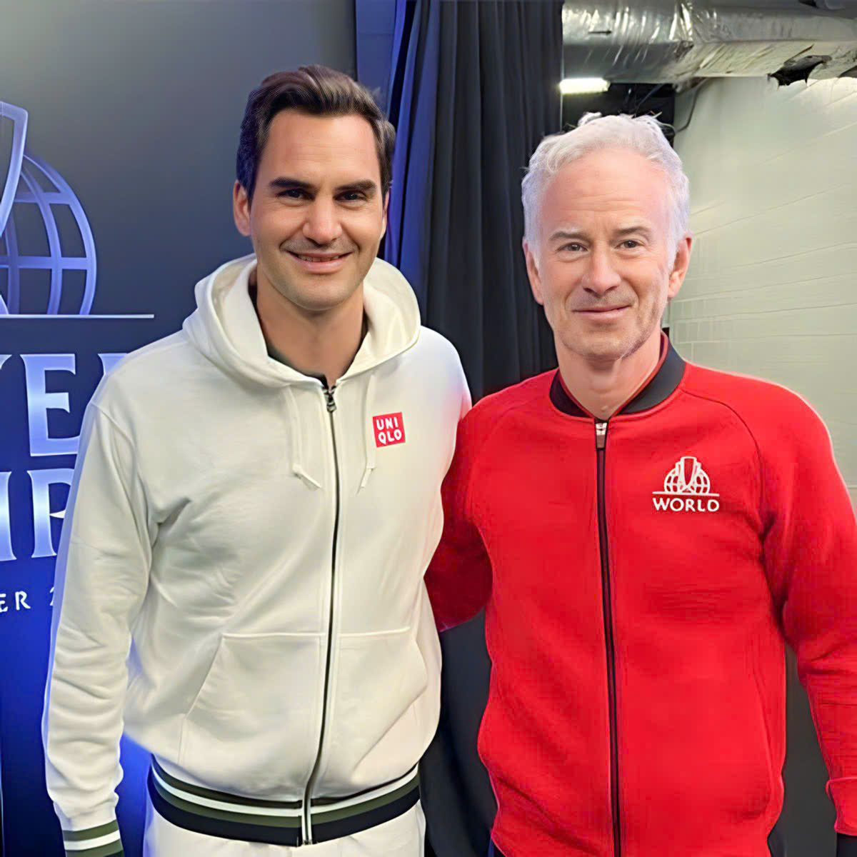 Áo nỉ tennis Uniqlo Federer 2023 - 465864