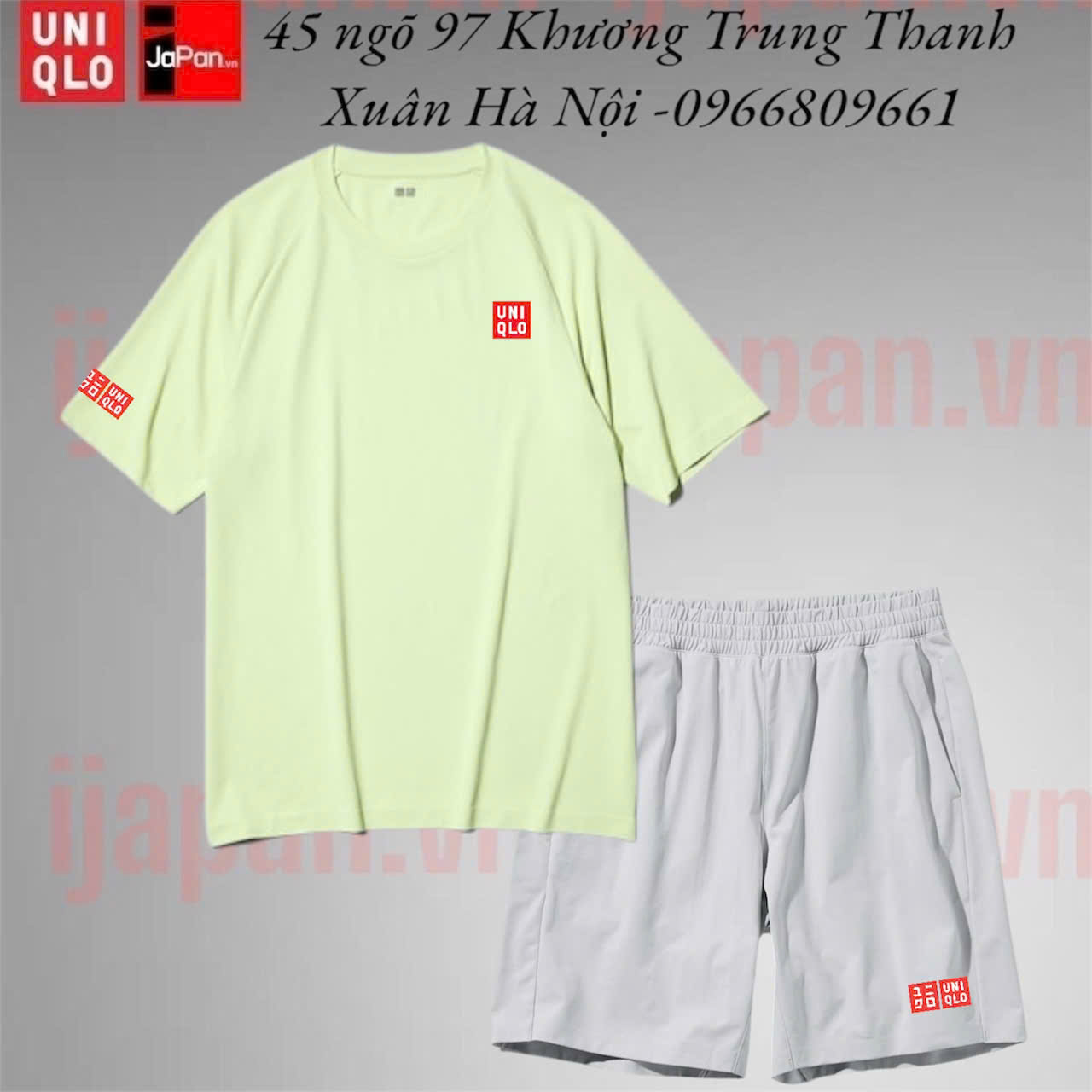 Bộ thể thao golf tennis, pickleball chính hãng Uniqlo 2026-482299-483970