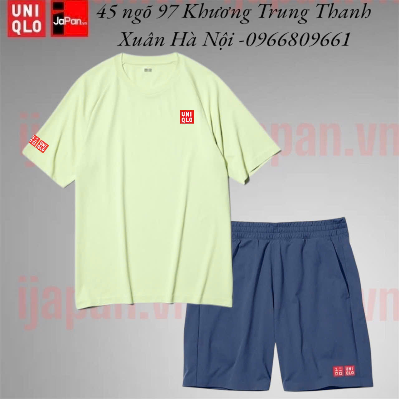 Bộ thể thao golf tennis, pickleball chính hãng Uniqlo 2026-482299-483970