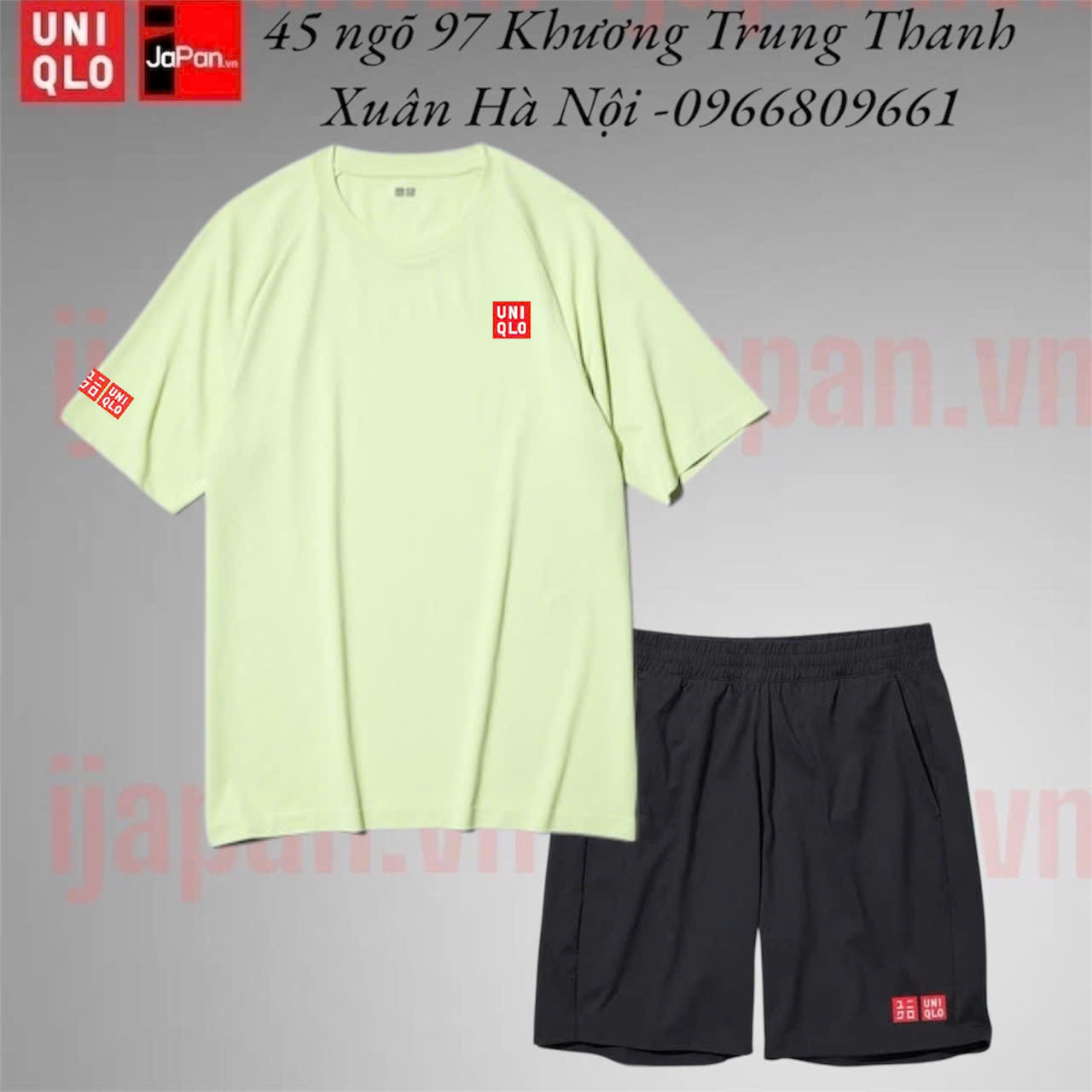 Bộ thể thao golf tennis, pickleball chính hãng Uniqlo 2026-482299-483970