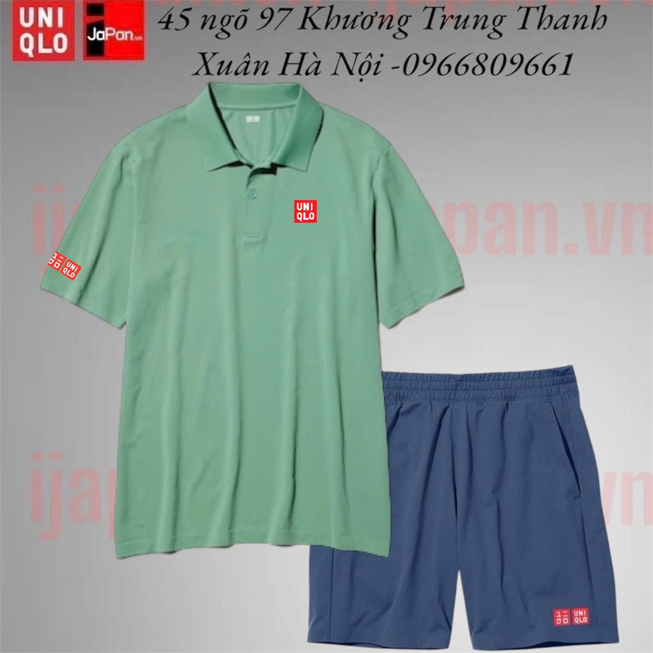 Bộ thể thao golf tennis, pickleball chính hãng Uniqlo 2026-482305