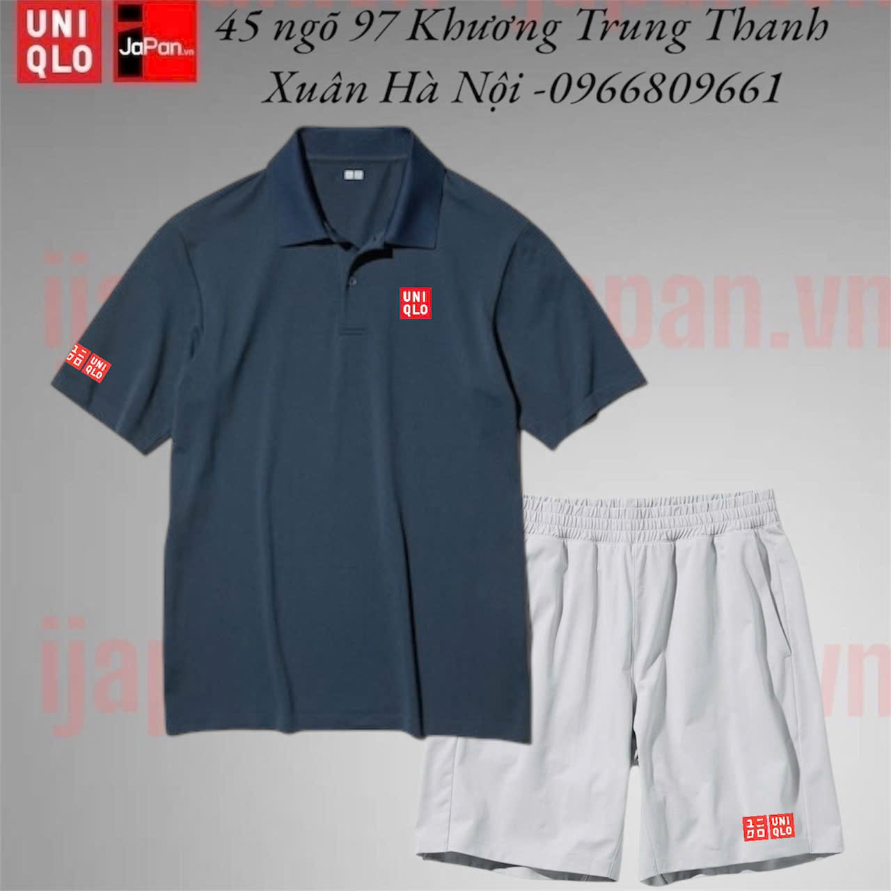 Bộ thể thao golf tennis, pickleball chính hãng Uniqlo 2026-483972