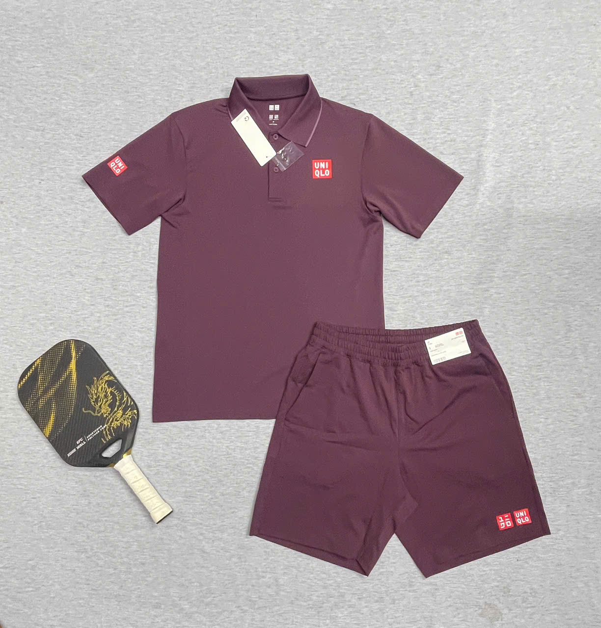 Bộ thể thao golf tennis, pickleball chính hãng Uniqlo 2026-475373