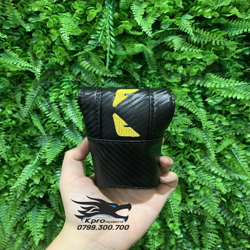 Bao da bọc cần số ô tô họa tiết thể thao