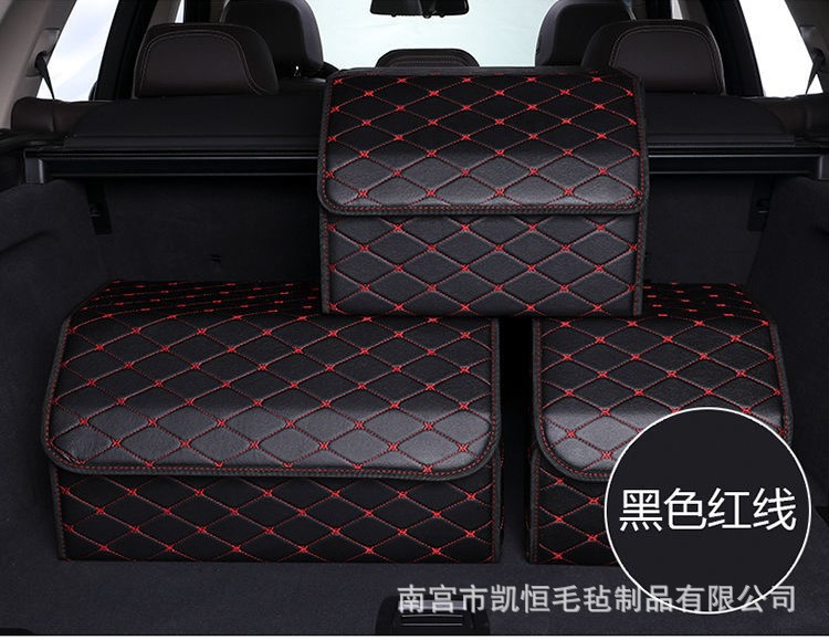Thùng đựng đồ da cốp sau ô tô gấp gọn