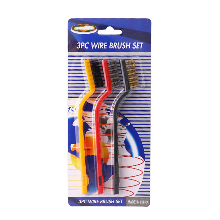 Bộ 3 bàn chải vệ sinh nồi, lốc máy