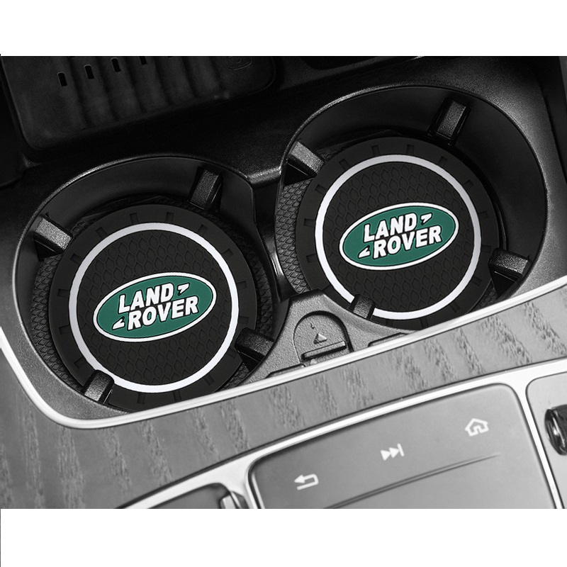 Miếng lót ly hộc nước ô tô cao su có logo