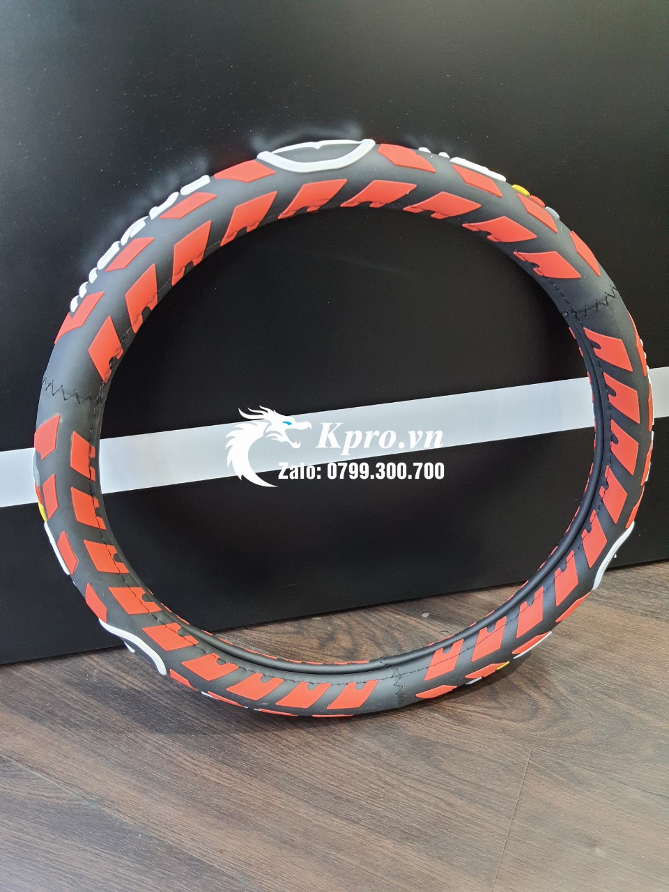 Bọc Vô Lăng 3D logo hãng siêu độc lạ