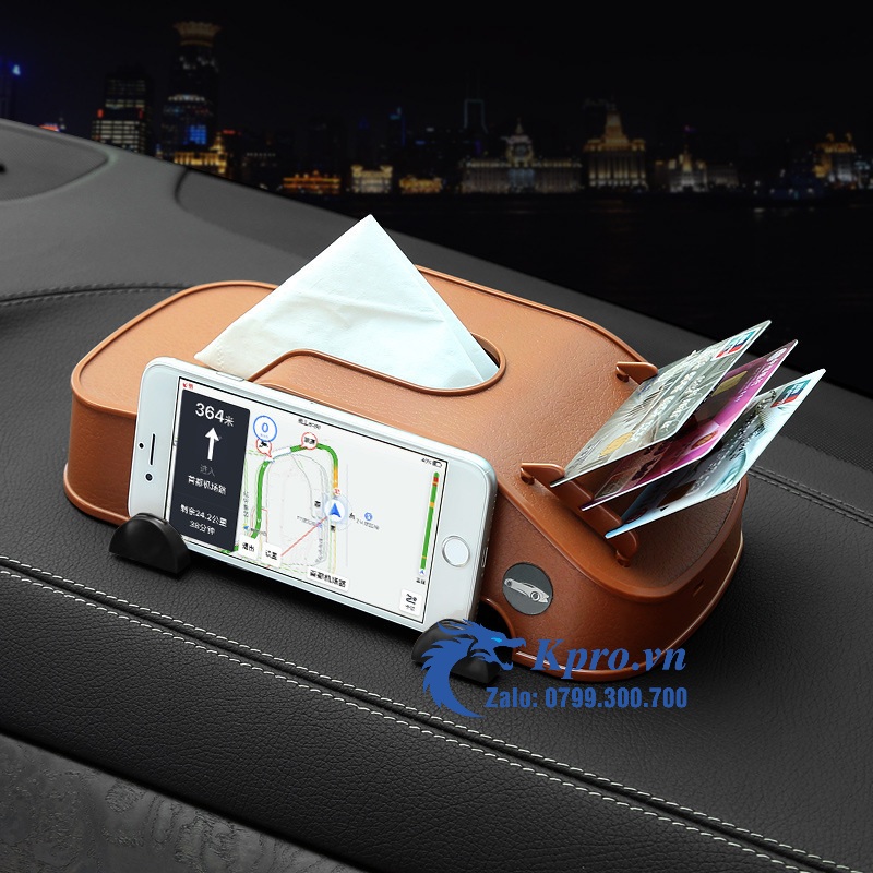 Hộp Khăn Giấy Nhựa + Giá Đỡ