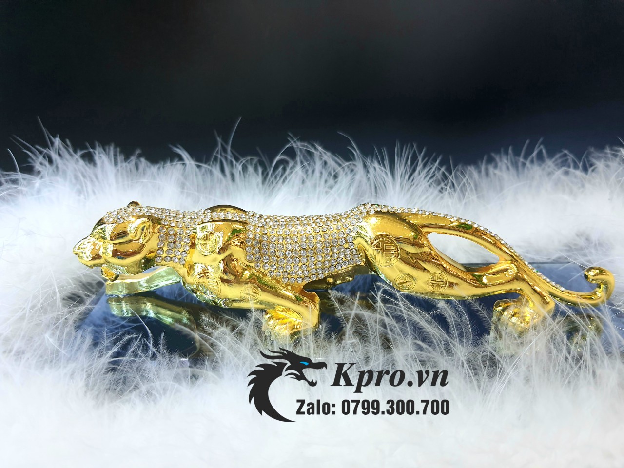 Nước Hoa Taplo Hổ Vàng Đính Đá Full