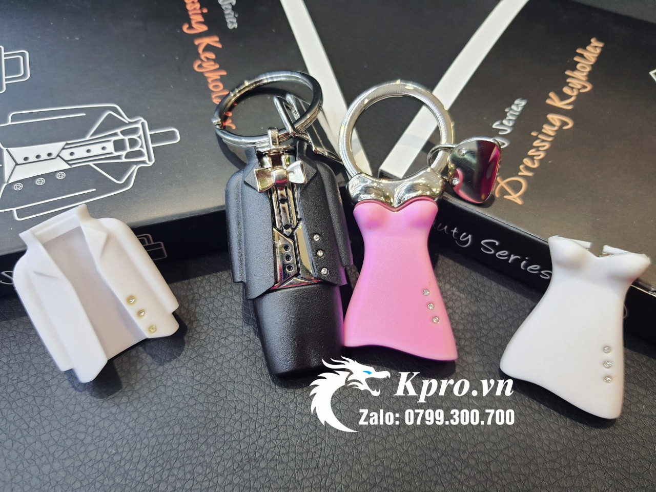 Móc Khóa ô tô, xe máy cô dâu + chú rể