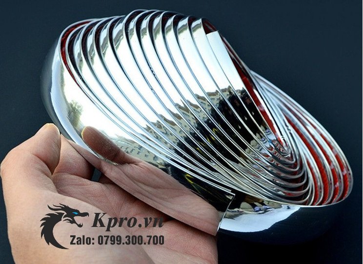 Nẹp Viền Trang Trí Mạ Crome 0,6cm * 15mét