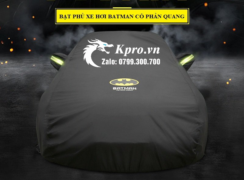 Bạt Che Nắng Ô Tô Batman (Hàng Cao Cấp)