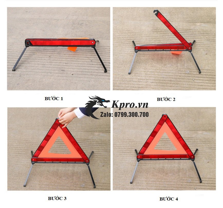 Biển cảnh báo đỗ xe, dừng xe ô tô phản quang