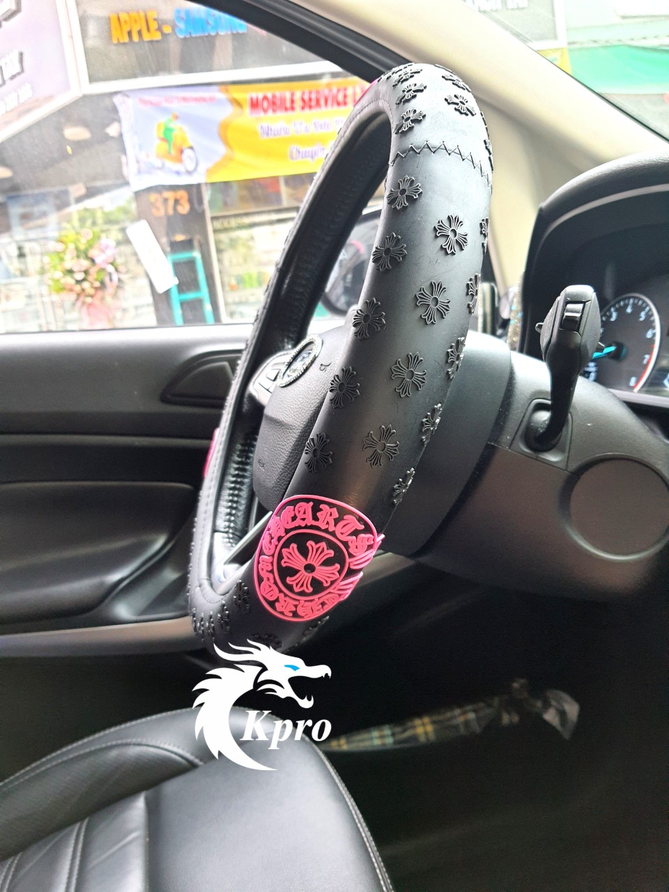 Bọc Vô Lăng Chrome Heart