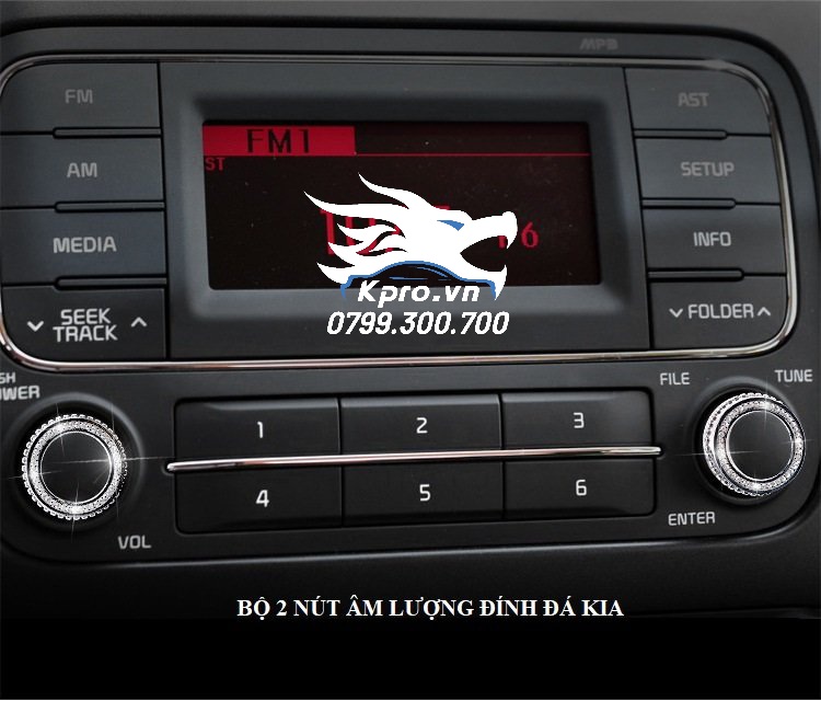 Bộ 2 Nút Âm Lượng KIA KX5