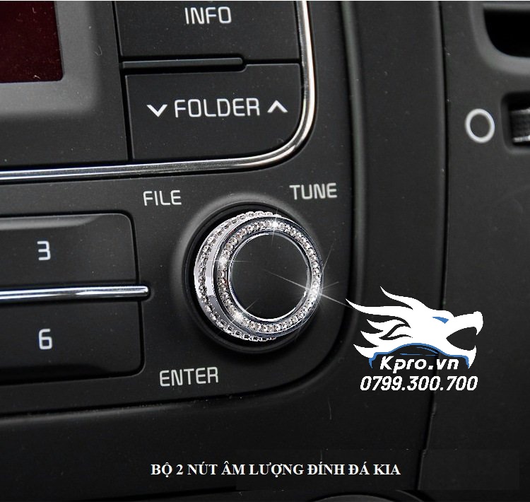 Bộ 2 Nút Âm Lượng KIA KX5