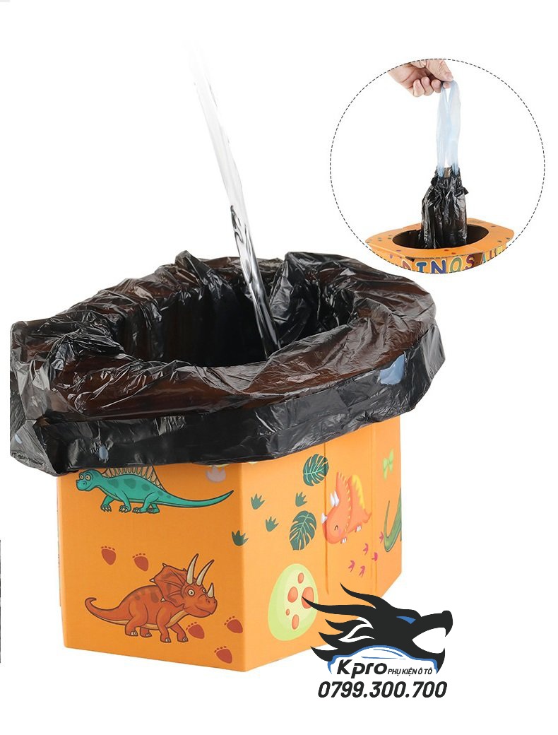 Bô vệ sinh trẻ em ô tô