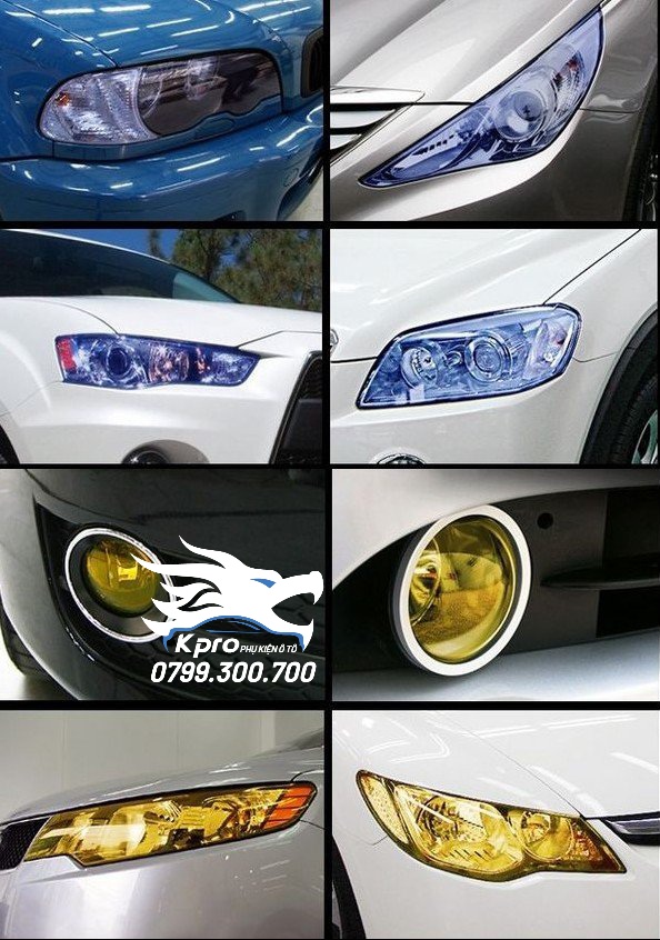 Phim đổi màu đèn pha 3 lớp (30cm*60cm)