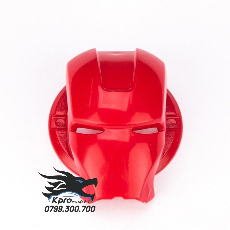 Hình dán kim loại bảo vệ nút Start/Stop Iron Man