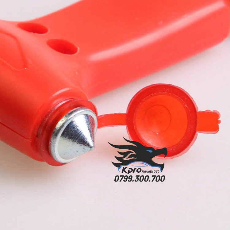 Búa phá kính + cắt dây đai