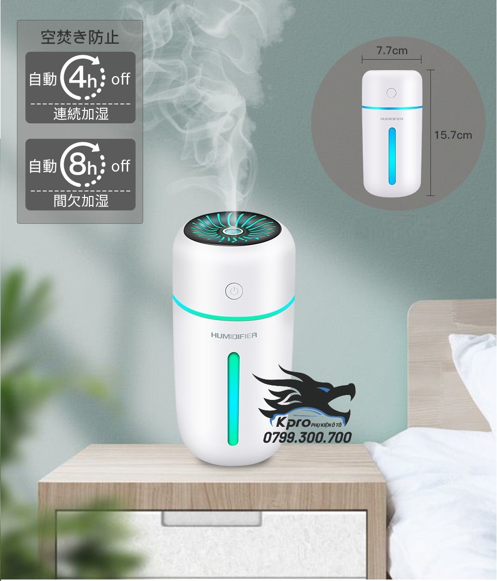 Máy Tạo Ẩm - Phun Tinh Dầu Ô Tô