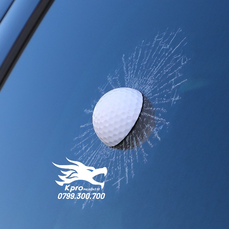 Hình Dán 3D Hiệu Ứng Bể Kính - Golf