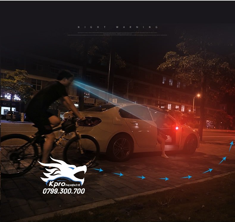 Bộ 2 cái đèn Led Cảnh Báo Mở Cửa