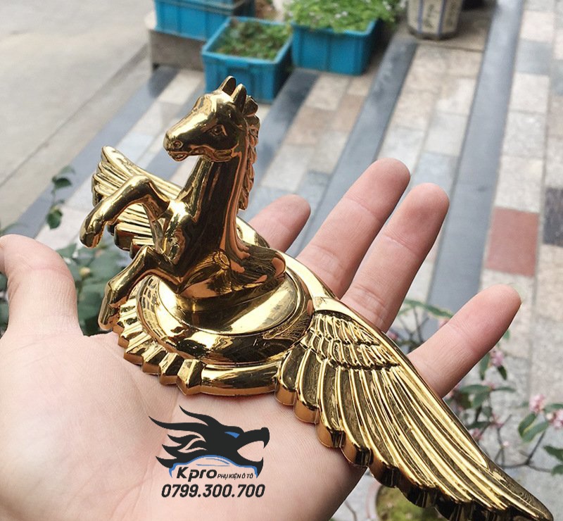 Đầu ngựa cánh chim dán capo