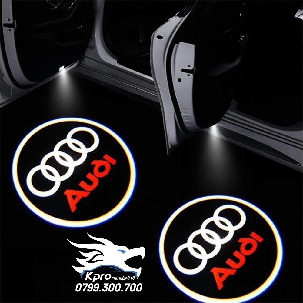Bộ 2 đèn led logo gắn cửa ô tô