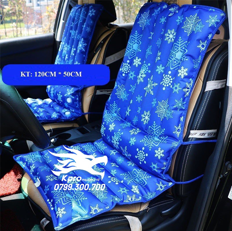 Nệm nước lót ghế, lót lưng ô tô, văn phòng (120cm x 50cm)