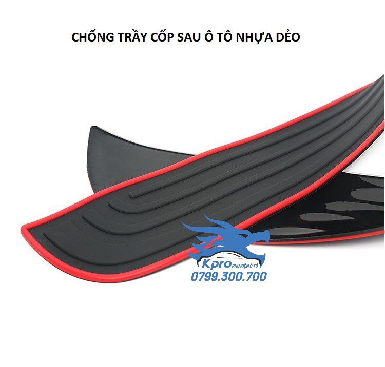 Cao su chống trầy cốp sau ô tô Sport