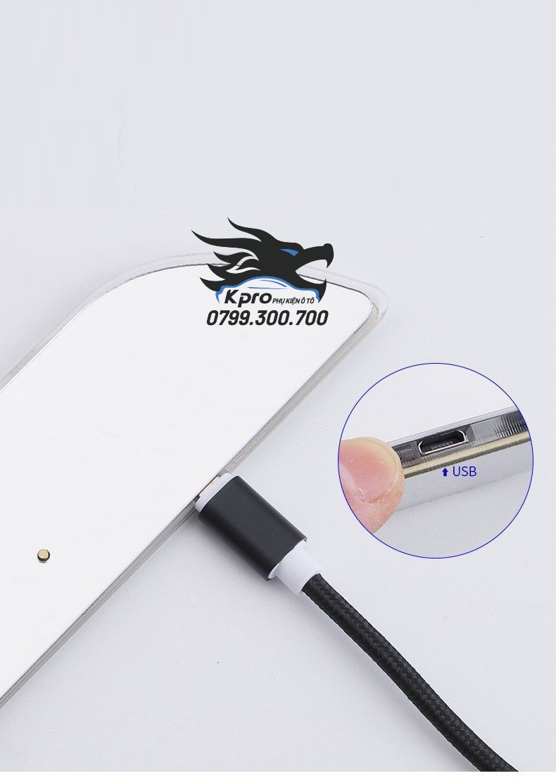 Bộ 2 ốp chống trầy bậc bước cửa trước ô tô đèn led đổi màu logo