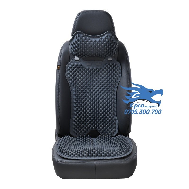 Lót lưng ô tô silicon 37cm x 60cm (Hàng cao cấp)