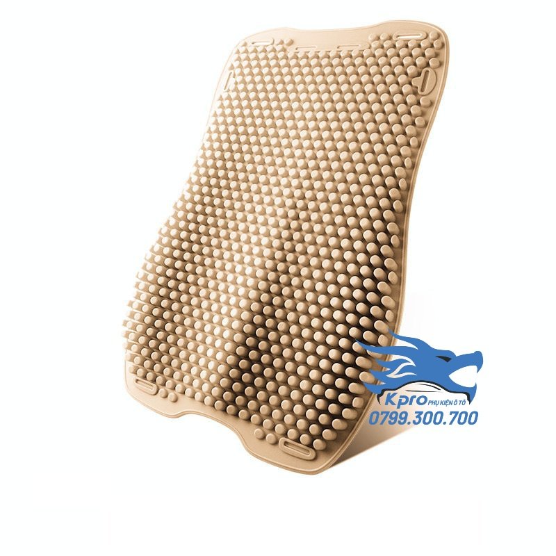 Lót lưng ô tô silicon 37cm x 60cm (Hàng cao cấp)