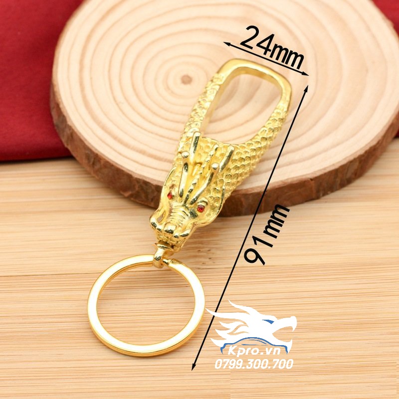 Móc khóa ô tô, xe máy hình đầu rồng