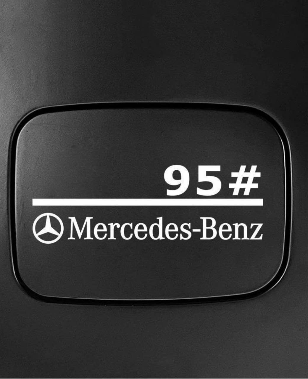 Decal nắp xăng ô tô có logo