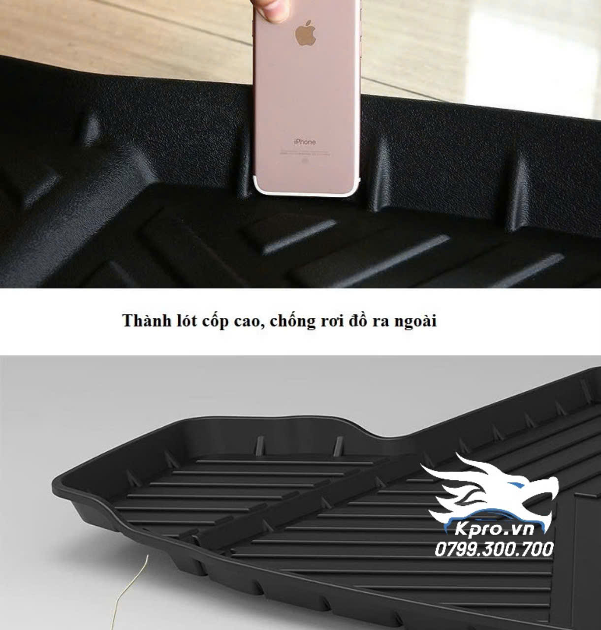 Cao su lót cốp Mazda chống thấm nước