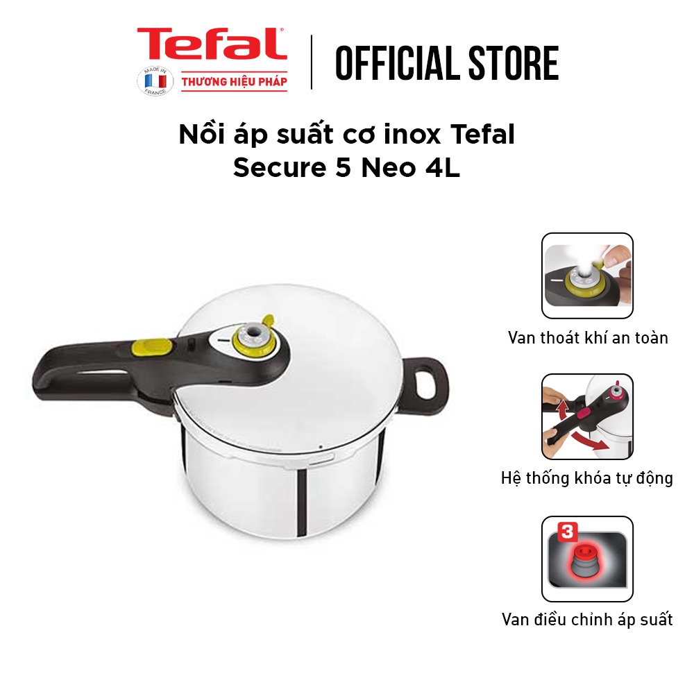 Tefal Secure 5 Inox Pressure Cooker Seal Gasket – Fits P2500, P2504, P2510, P2514, P2524