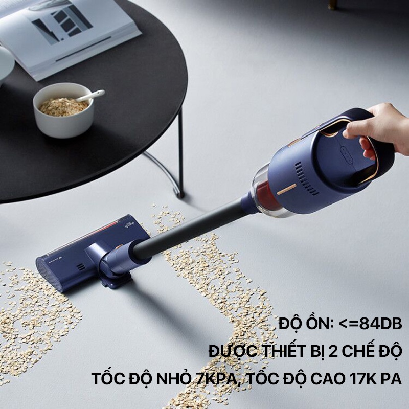 Máy hút bụi cầm tay không dây DEERMA VC20PRO - Hàng Chính hãng CÔNG TY TNHH  ORRO HOME