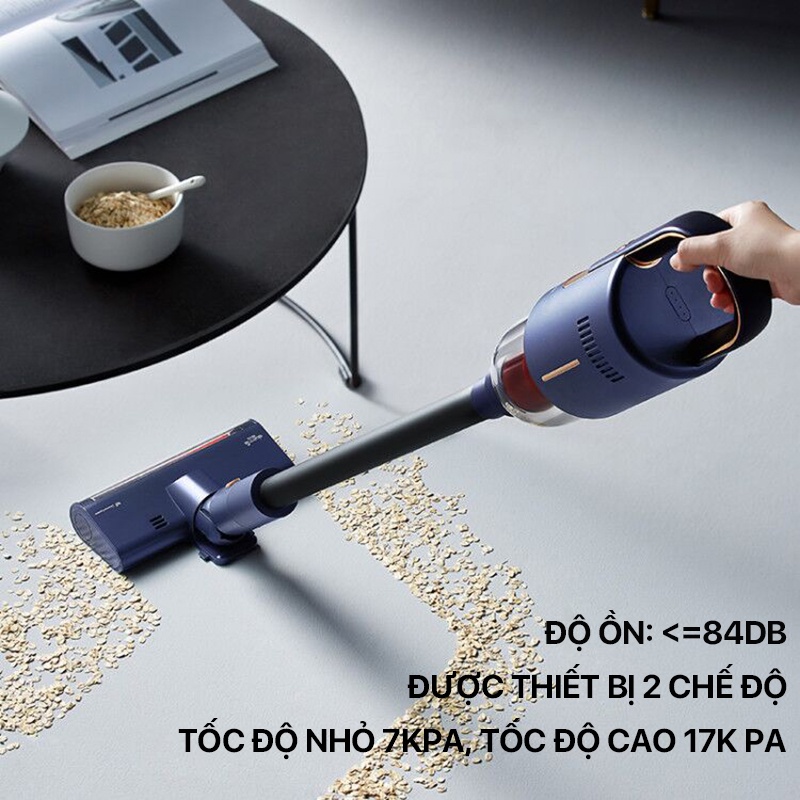 Máy hút bụi cầm tay không dây DEERMA VC20PRO - Hàng Chính hãng CÔNG TY TNHH ORRO HOME