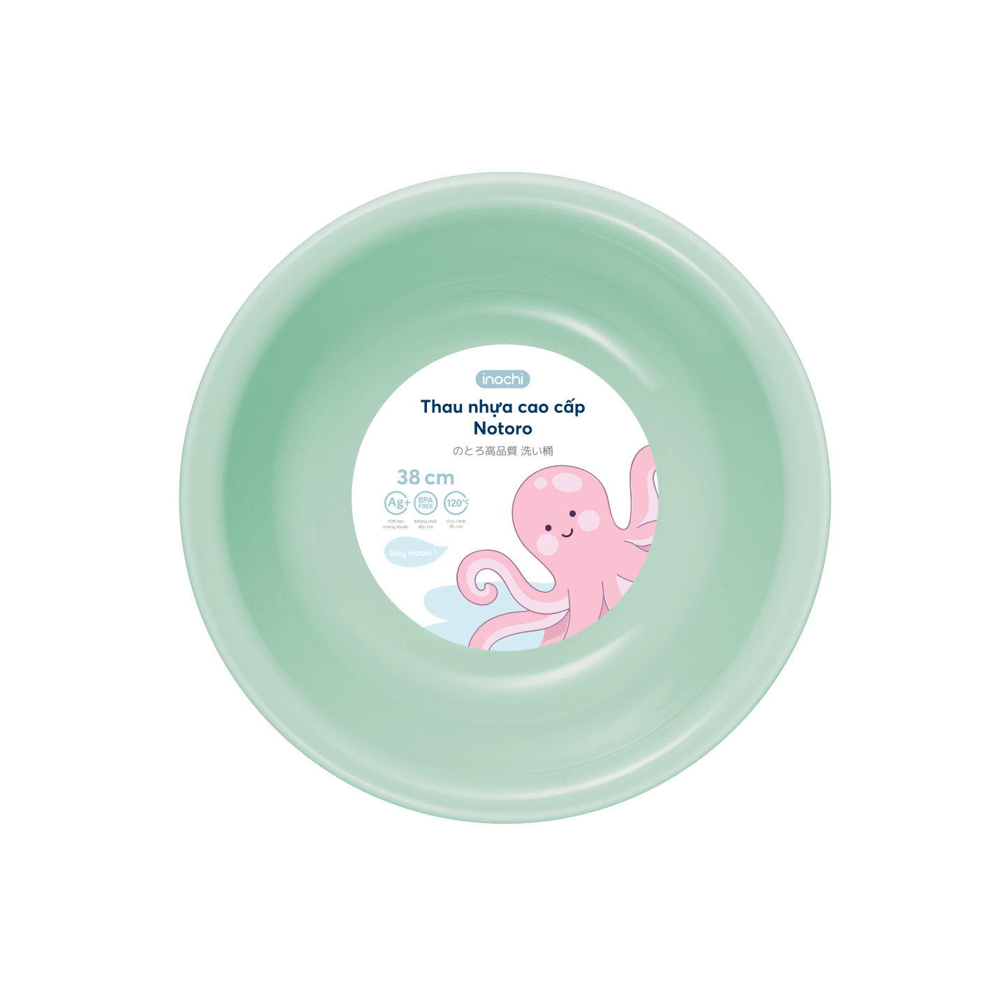 Thau nhựa cao cấp Notoro 38cm