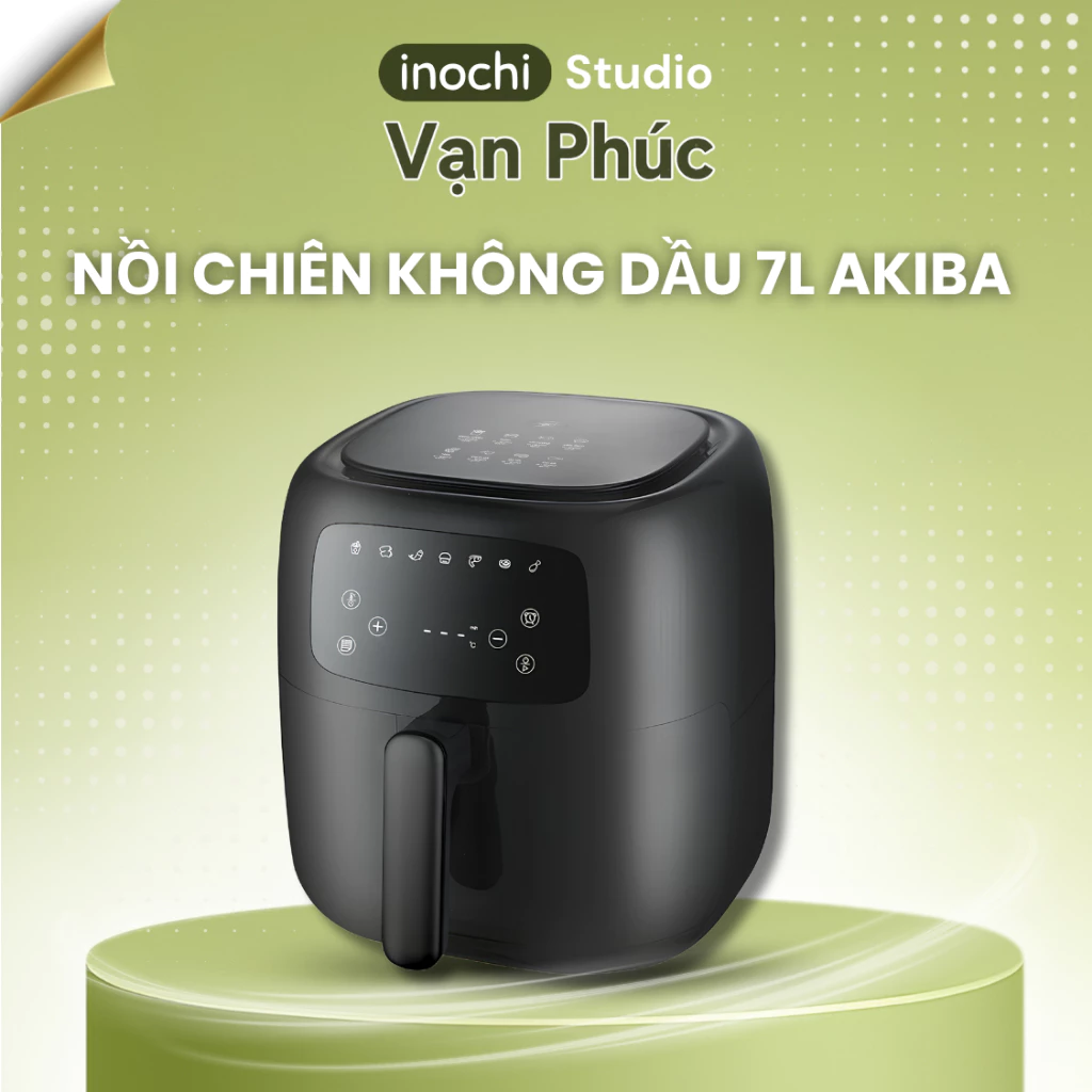Nồi chiên không dầu 7L Akiba