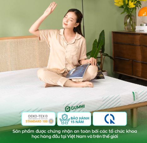 Gummi Signature - Nệm trà xanh