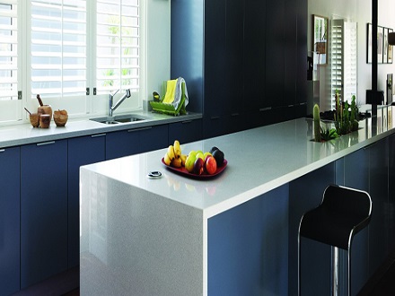 Đá nhân tạo Solid surface ốp mặt Bếp